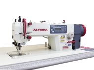 Прямострочная промышленная швейная машина с шагающей лапкой  AURORA A-0302-D3 (прямой привод)